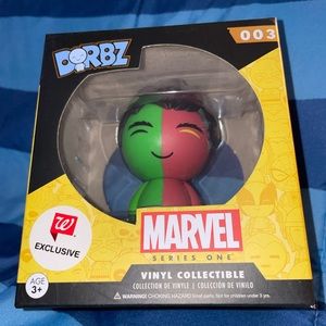 Brand New Funko Dorbz Green & Red Hulk Figure #003 Walgreens Exclusive Cool!!